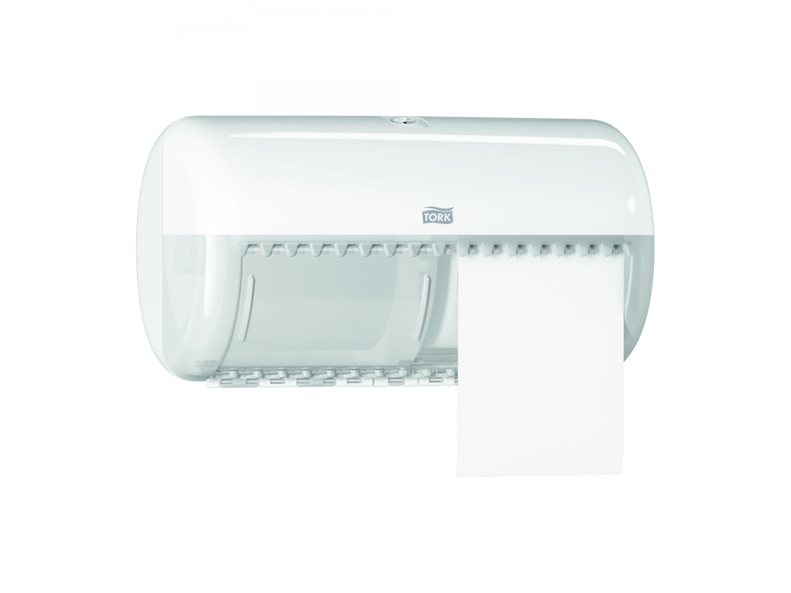 Dozownik papieru toal. T4 Tork 557000 TWIN WHITE